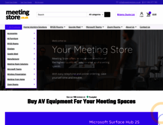 meetingstore.co.uk screenshot