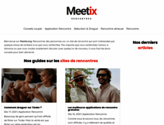 meetix.org screenshot
