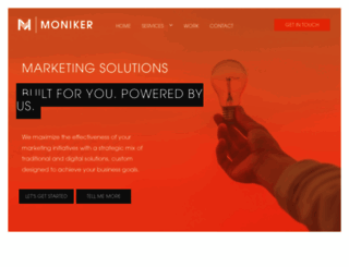 meetmoniker.com screenshot