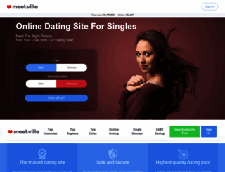 meetville.com screenshot