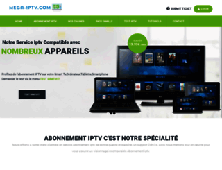mega-iptv.com screenshot