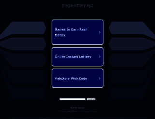 mega-lottery.xyz screenshot