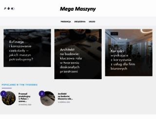 mega-maszyny.pl screenshot