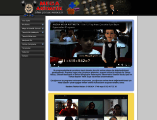 megaaritmetik.com screenshot