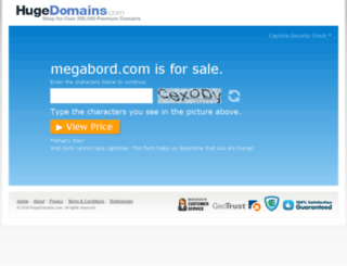 megabord.com screenshot