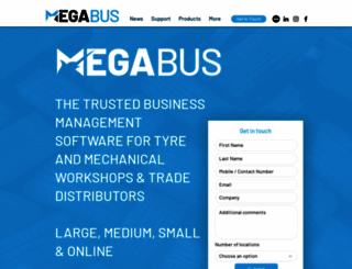 megabus.com.au screenshot