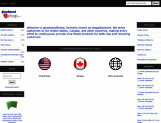 megadiscstore.com screenshot