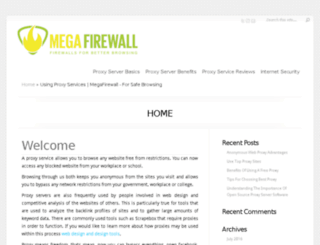 megafirewall.info screenshot