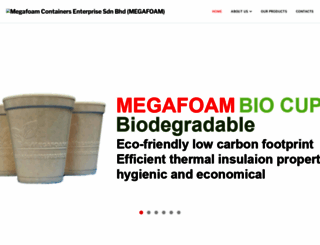 megafoam.com screenshot