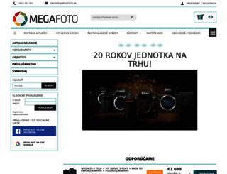 megafoto.sk screenshot