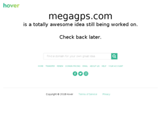 megagps.com screenshot