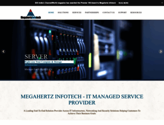 megahertzinfotech.com screenshot