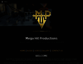 megahitproductions.com screenshot