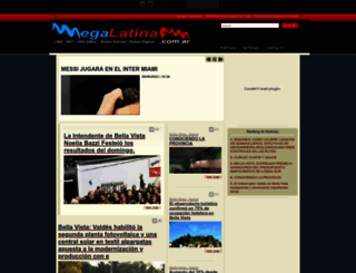 megalatinafm.com.ar screenshot