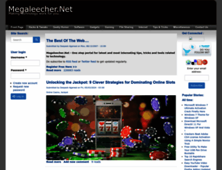 megaleecher.net screenshot