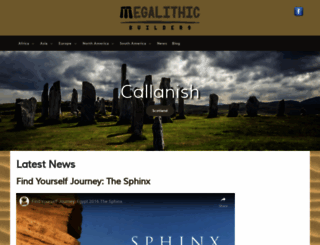 megalithicbuilders.com screenshot
