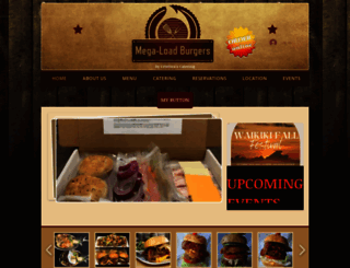 megaloadburgers.com screenshot