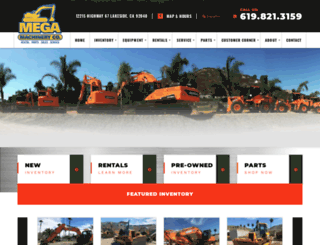 megamachineryco.com screenshot