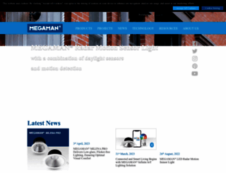 megamanlighting.com screenshot