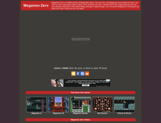 megamanzero.org screenshot