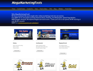 megamarketingtools.com screenshot