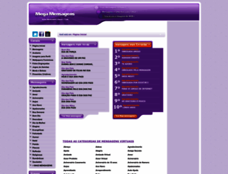 megamensagens.com screenshot