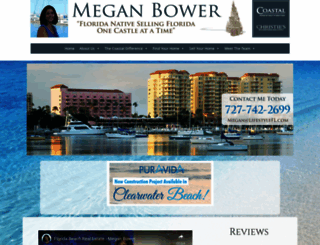 meganbower.com screenshot