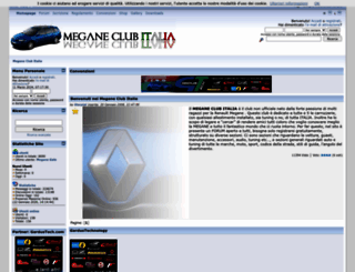 meganeclub.it screenshot
