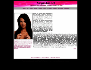 meganfox.net screenshot