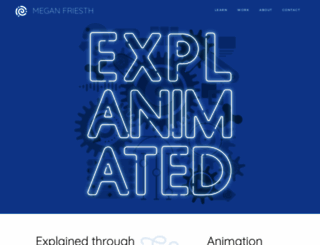 meganfriesth.com screenshot
