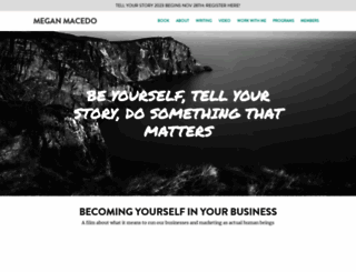 meganmacedo.com screenshot