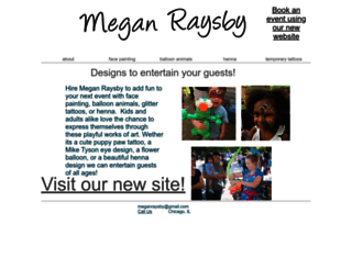 meganraysby.com screenshot
