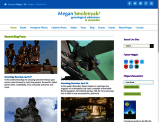 megansmolenyak.com screenshot