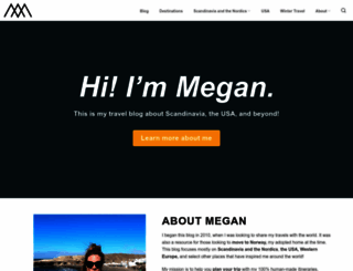 meganstarr.com screenshot