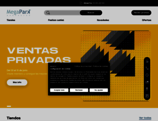 megaparkbarakaldo.com screenshot