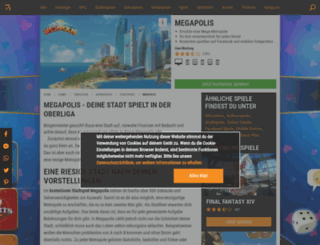 megapolis.browsergames.de screenshot