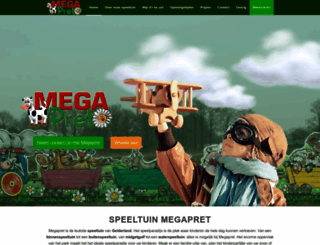 megapret.nl screenshot