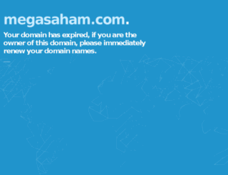 megasaham.com screenshot
