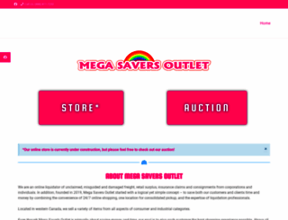 megasaversoutlet.com screenshot