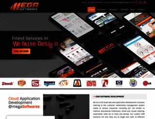 megasoftwares.com screenshot