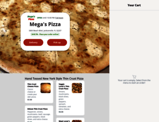 megaspizza.com screenshot