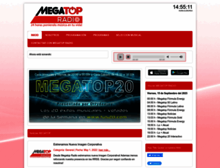 megatopradio.com screenshot