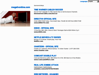 megatvonline.com screenshot