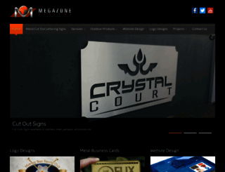 megazonedesigns.co.za screenshot