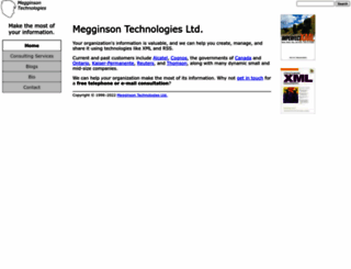 megginson.com screenshot