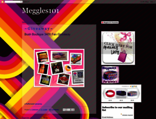 meggles101.blogspot.com screenshot