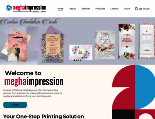 meghaimpression.com screenshot