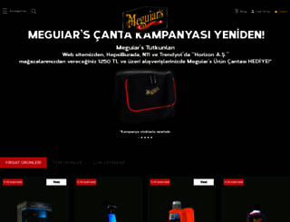 meguiars.com.tr screenshot