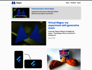 megus.org screenshot