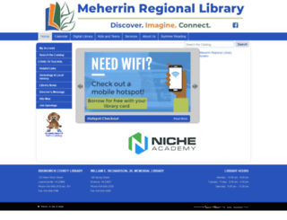 meherrinlib.org screenshot